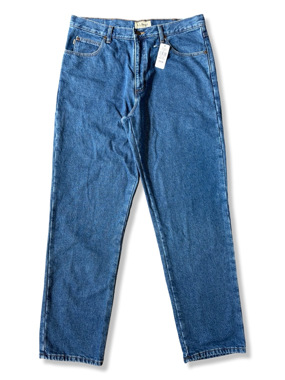 NWT L.L.Bean Flannel Lined Jeans